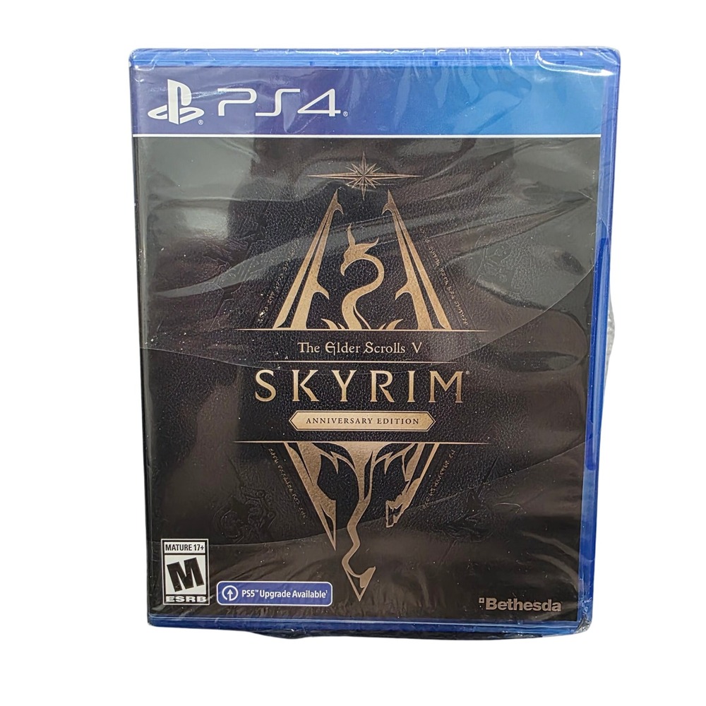 Skyrim Anniversary Edition PS4 2021 Bethesda Video Game RPG Action Adventure New